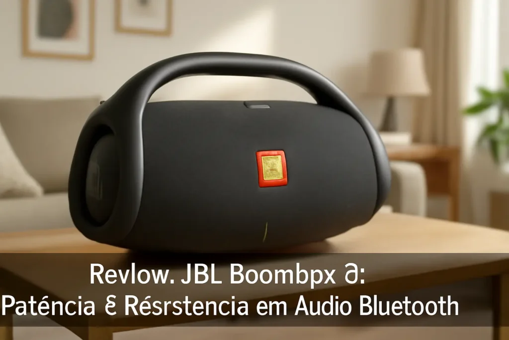 JBL Boombox 3: Potência e Resistência em Áudio Bluetooth