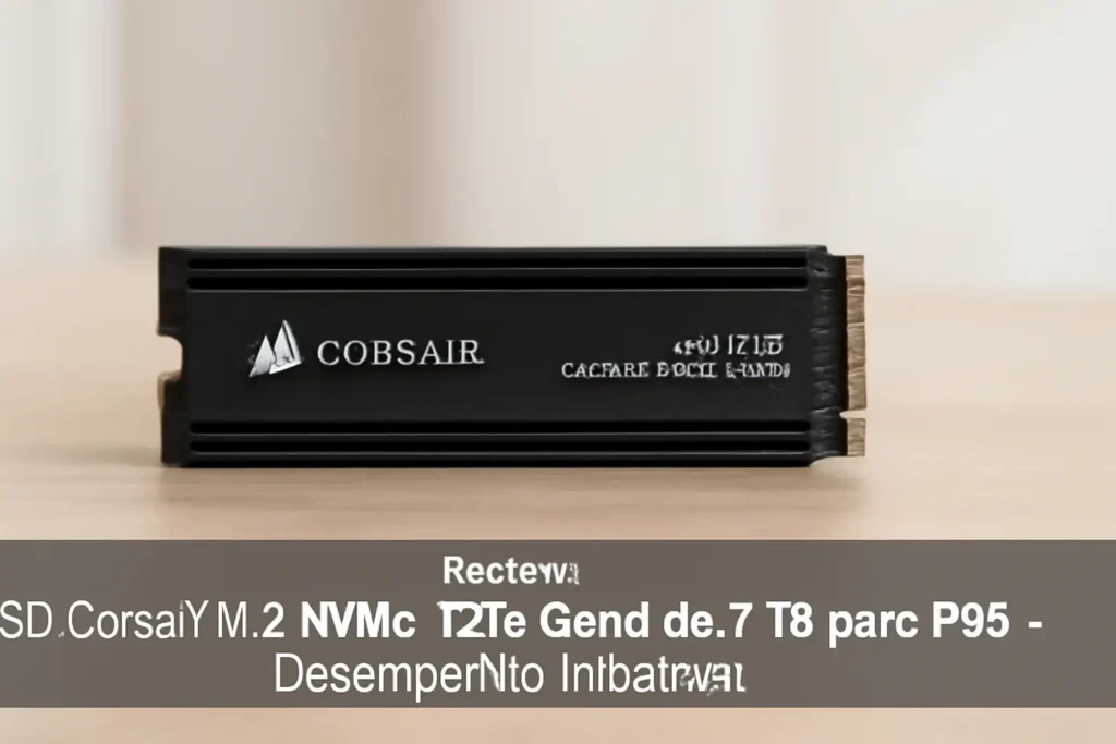 SSD Corsair M.2 NVMe PCIe Gen4 de 2 TB para PS5 - Desempenho Imbatível
