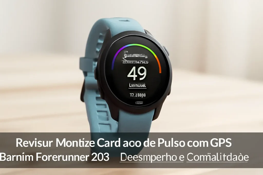 Monitor Cardíaco de Pulso com GPS Garmin Forerunner 255 - Desempenho e Confiabilidade
