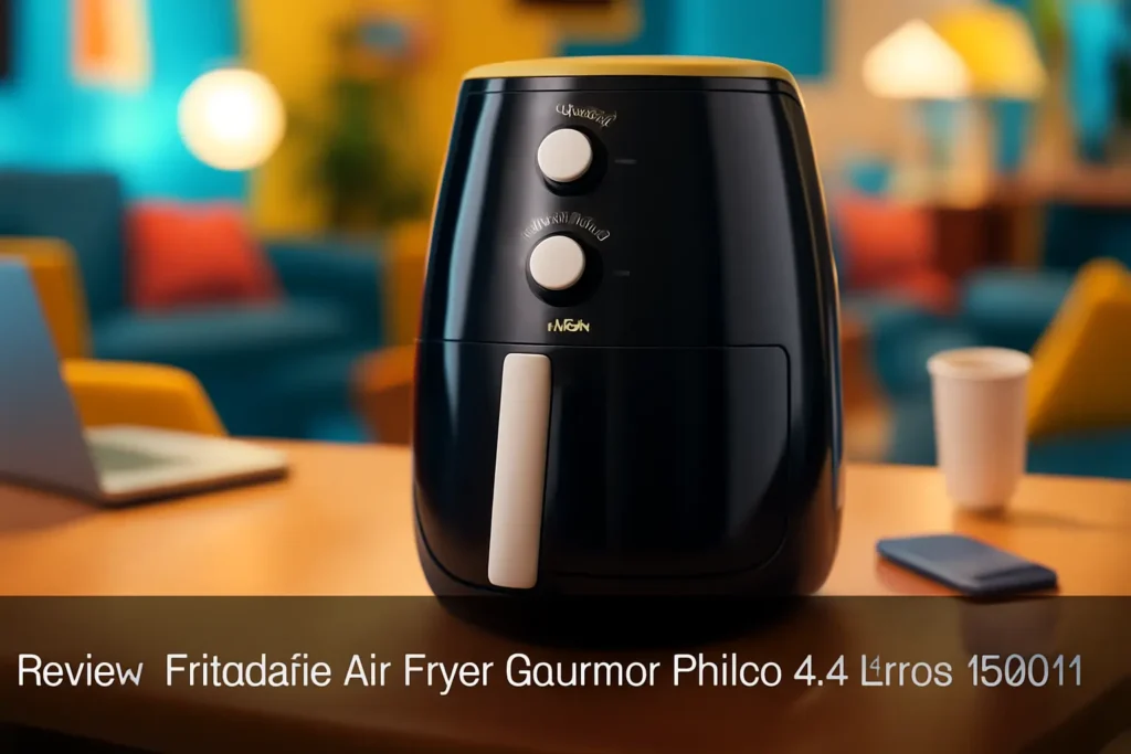 Fritadeira Air Fryer Gourmet Philco 4,4 Litros 1500w - Desempenho e Eficiência na Cozinha