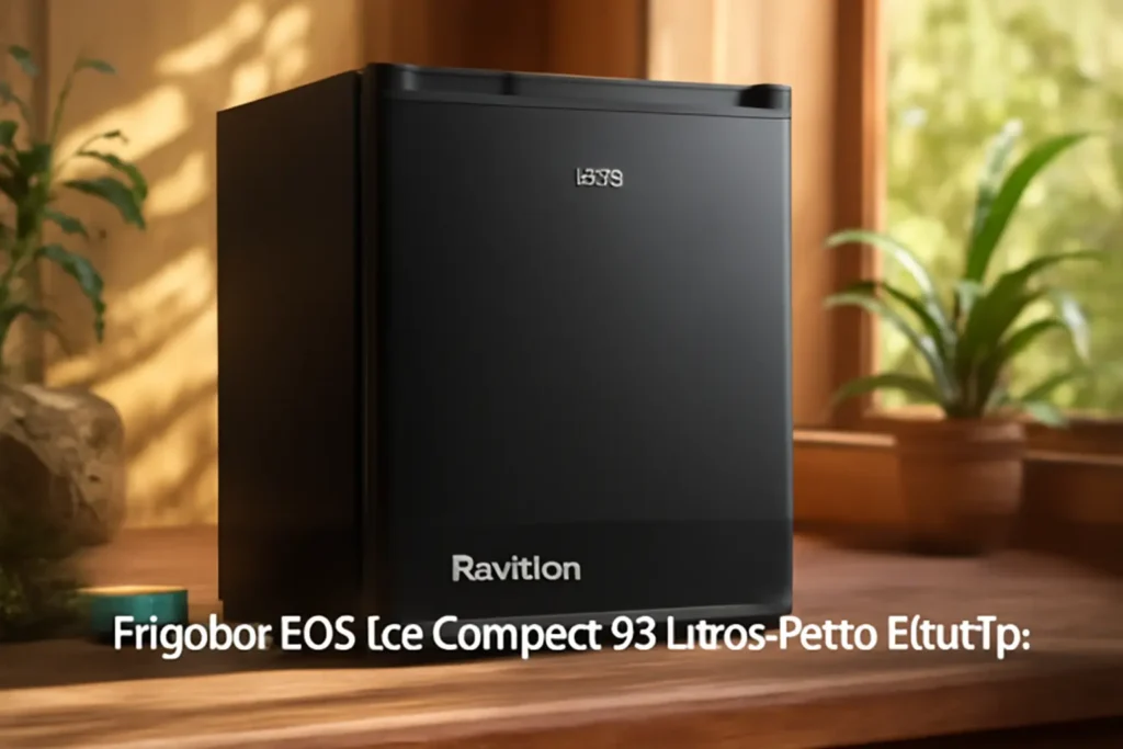 Frigobar EOS Ice Compact 93 Litros Preto Efb101p - Eletrodoméstico Compacto e Eficiente