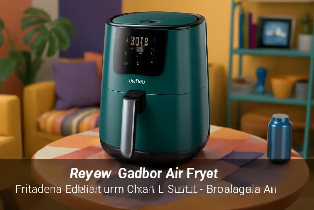 Gaabor Air Fryer Fritadeira Elétrica sem Óleo 4L Touch - Tecnologia Cyclone Air