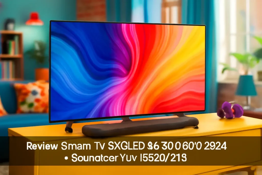 Smart TV 50" QLED 4K 50Q60D 2024 + Soundbar HW-B550/ZD Combo: Qualidade de Imagem e Áudio para Sua Casa