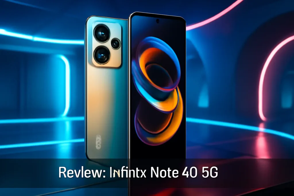 Smartphone Infinix Note 40-5G: Desempenho Imbatível com Câmera Tripla e Bateria Duradoura