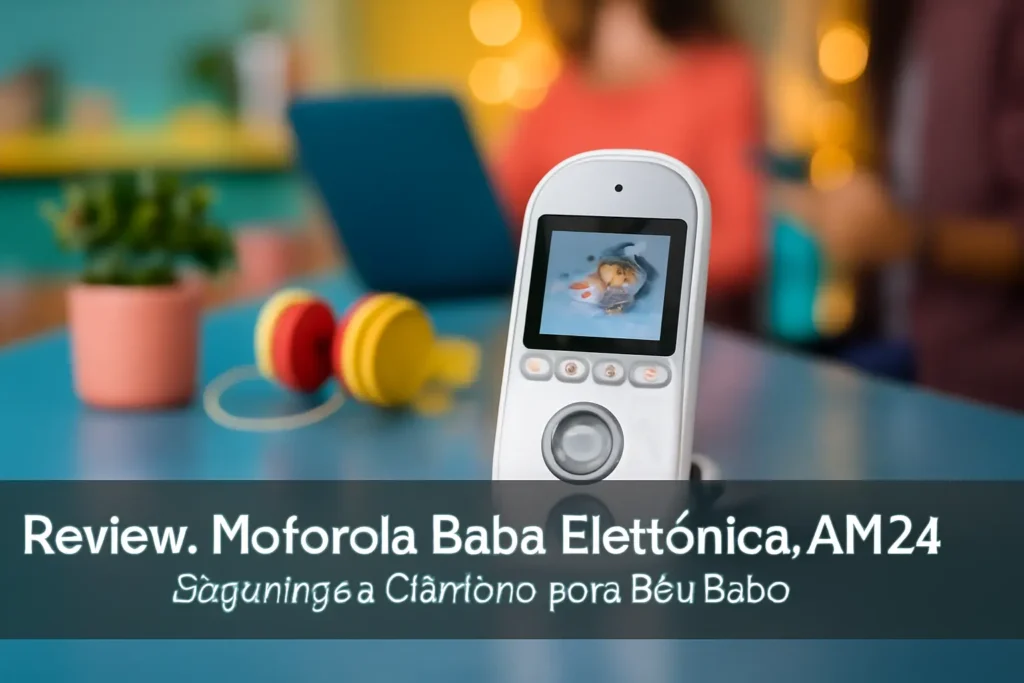 Motorola Babá Eletrônica AM24: Segurança e Conforto para Seu Bebê