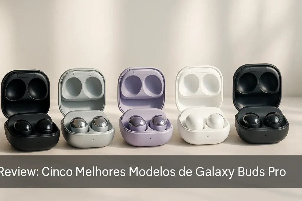 Cinco Melhores Modelos de Galaxy buds pro