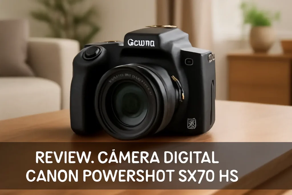 Câmera Digital Canon PowerShot SX70 HS: Potência e Versatilidade no Seu Estilo de Fotografia