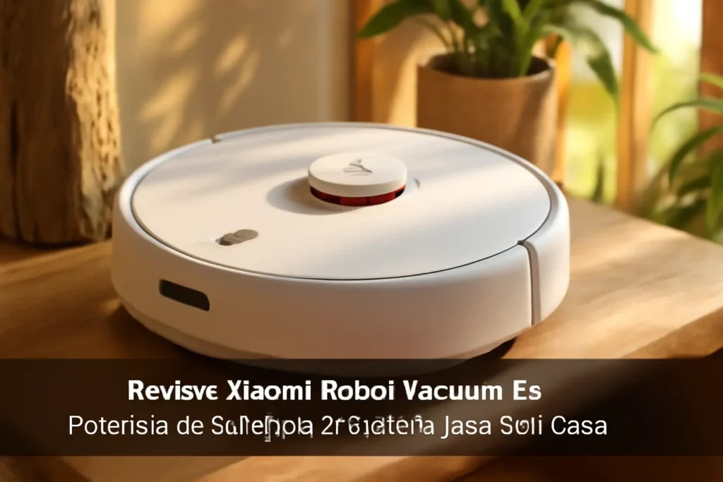 Xiaomi Robot Vacuum E5: Potência de Sucção e Eficiência para Sua Casa