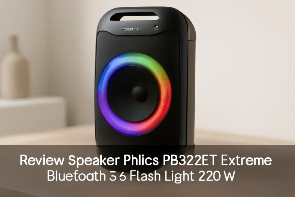 Speaker Philco PBS220BT Extreme Bluetooth 5.3 Flash Light 220W