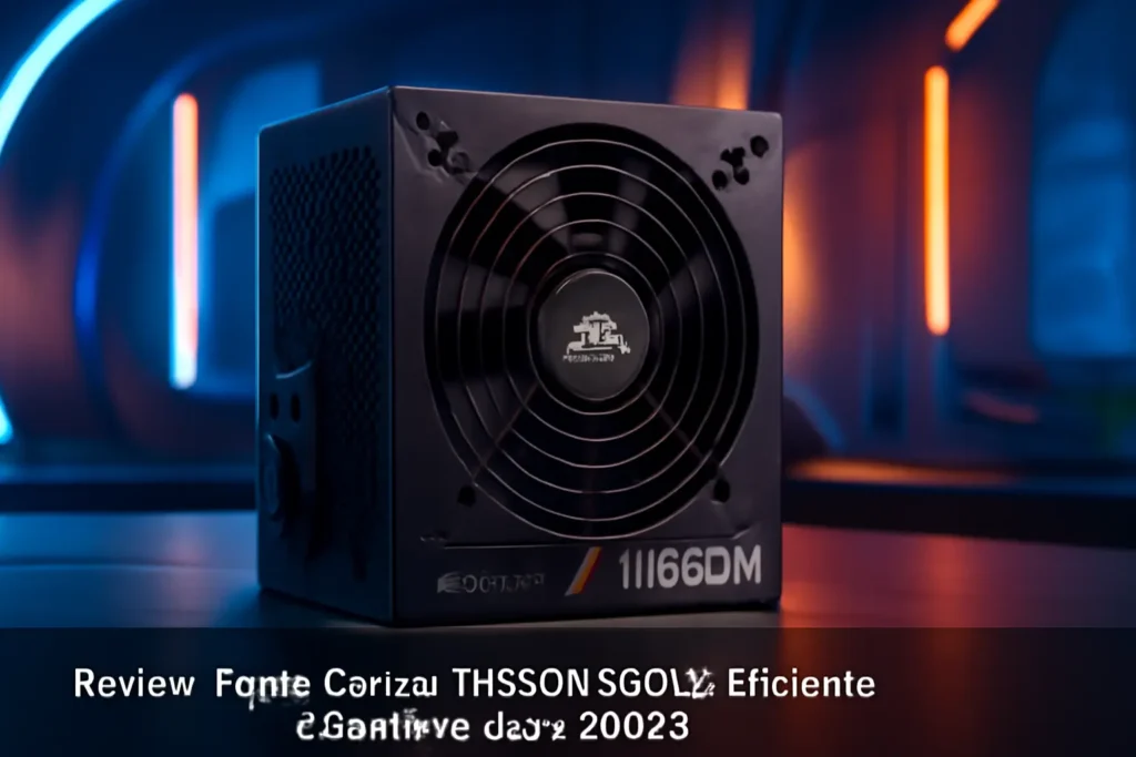 Fonte Corsair TM550M 550W: Eficiente e Confiável para Seu PC