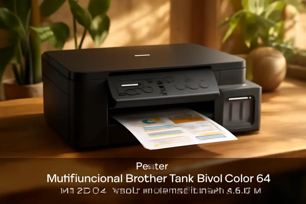 Multifuncional Brother Tank Bivol Color A4 Wrl USB DCPT430W: Imprimindo com Alta Qualidade e Conectividade