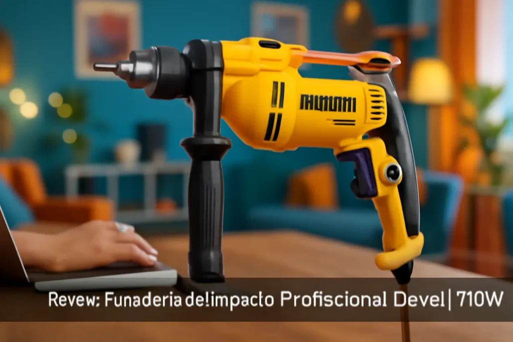 Furadeira de Impacto Profissional Dewalt 710W: Potência e Durabilidade