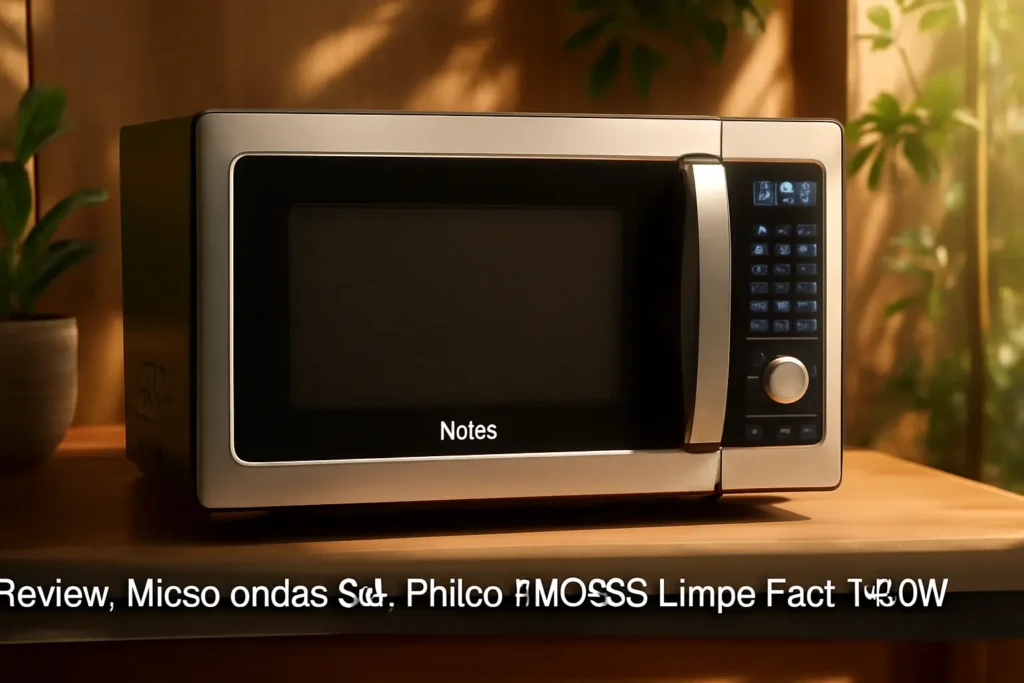 Micro-ondas 33L Philco PMO38S Limpa Fácil 1400W