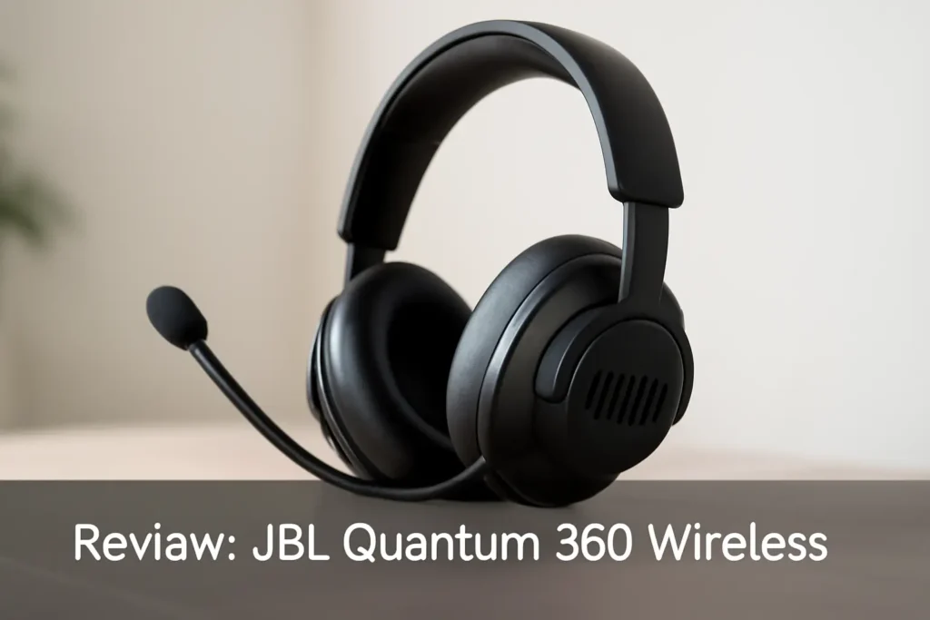 JBL Quantum 350 Wireless: Headset Gamer com Microfone Removível