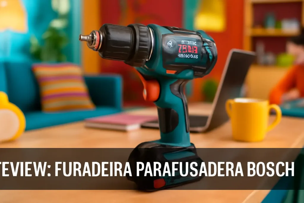 Furadeira Parafusadeira Bosch GSR 1000 Smart: Potência e Praticidade em Um Só Produto