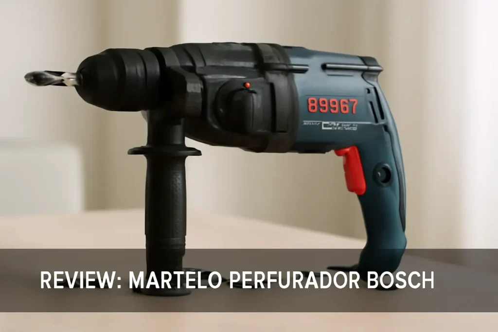 Martelo Perfurador Rompedor Bosch GBH 2-28 D 850W 3,2J 220V com maleta