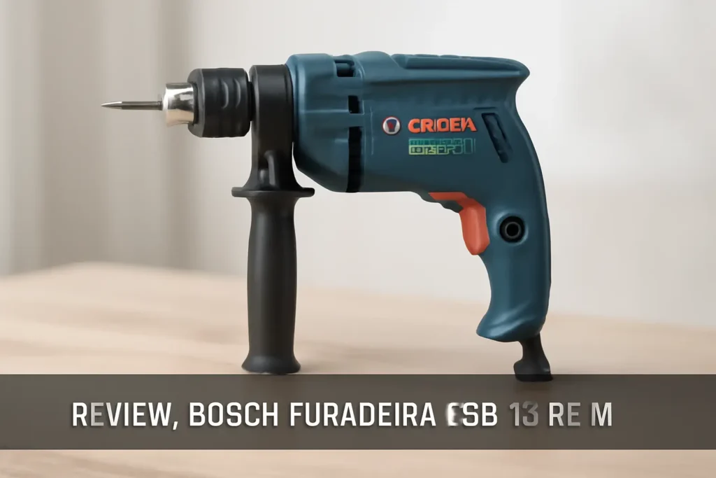 Bosch Furadeira de Impacto GSB 13 RE-M - Potência e Desempenho Incríveis