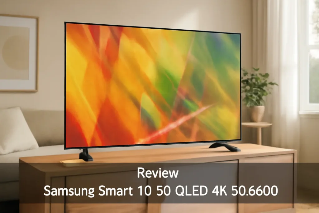 Samsung Smart TV 50" QLED 4K 50Q60D - Tecnologia e Design