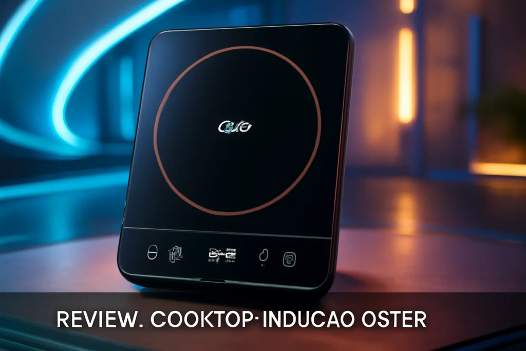 Cooktop por Indução Oster, Touch Screen, 4 Bocas, 220V - OTOP402