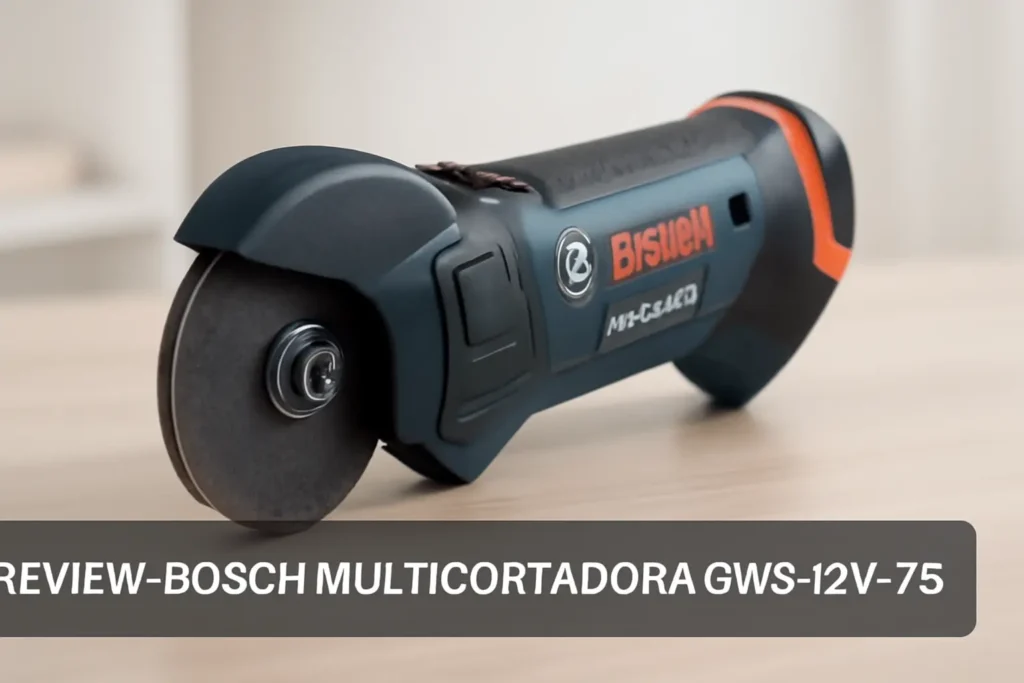 Bosch Multicortadora GWS 12V-76 Brushless: Desempenho e Confiabilidade em Cada Corte