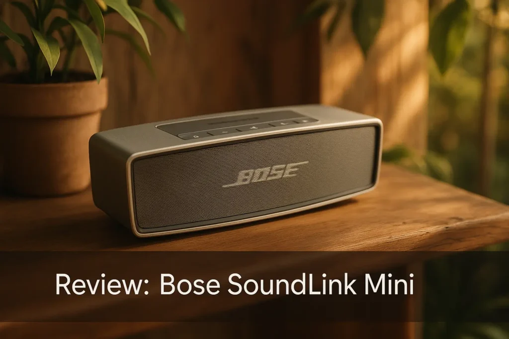 Top Cinco speaker Bose soundlink mini