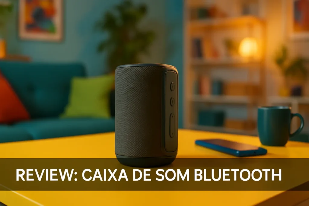 Caixa de som amplificada: potência e conectividade