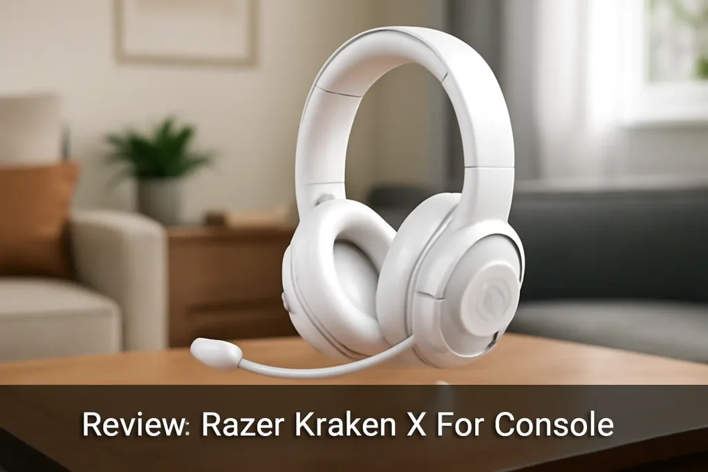 Headset Gamer Razer Kraken X For Console - Playstation White: Som Surround e Conforto para Jogadores
