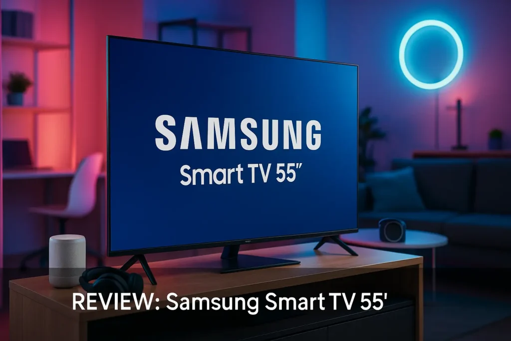 Samsung Smart TV 55DU8000: análise completa e sem filtros