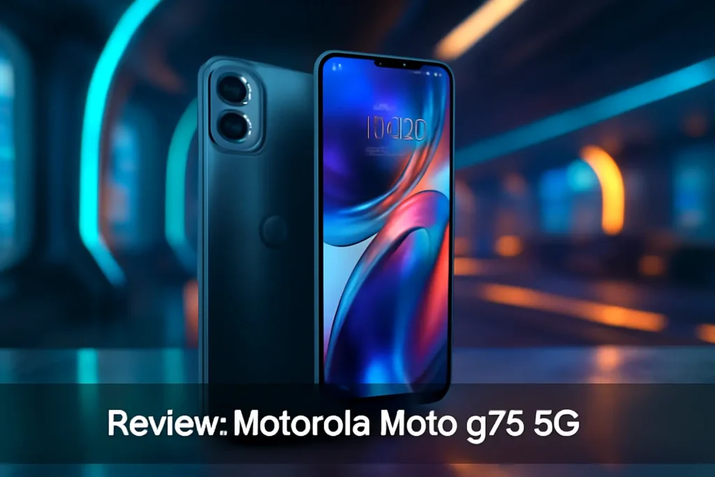 Smartphone Motorola Moto g75 5G: Ultrarresistência e Potência