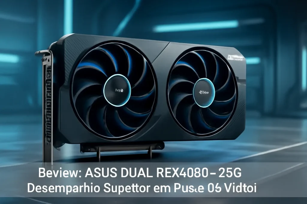 ASUS DUAL-RTX4060-O8G: Desempenho Superior em Placa de Vídeo