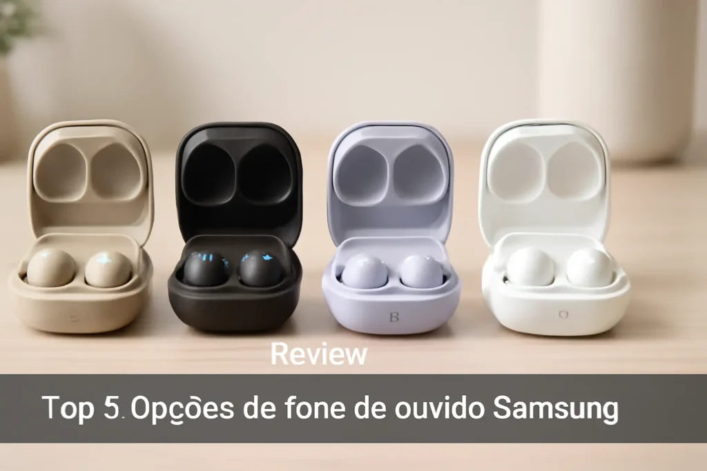 Top 5 Opções de fone de ouvido Samsung