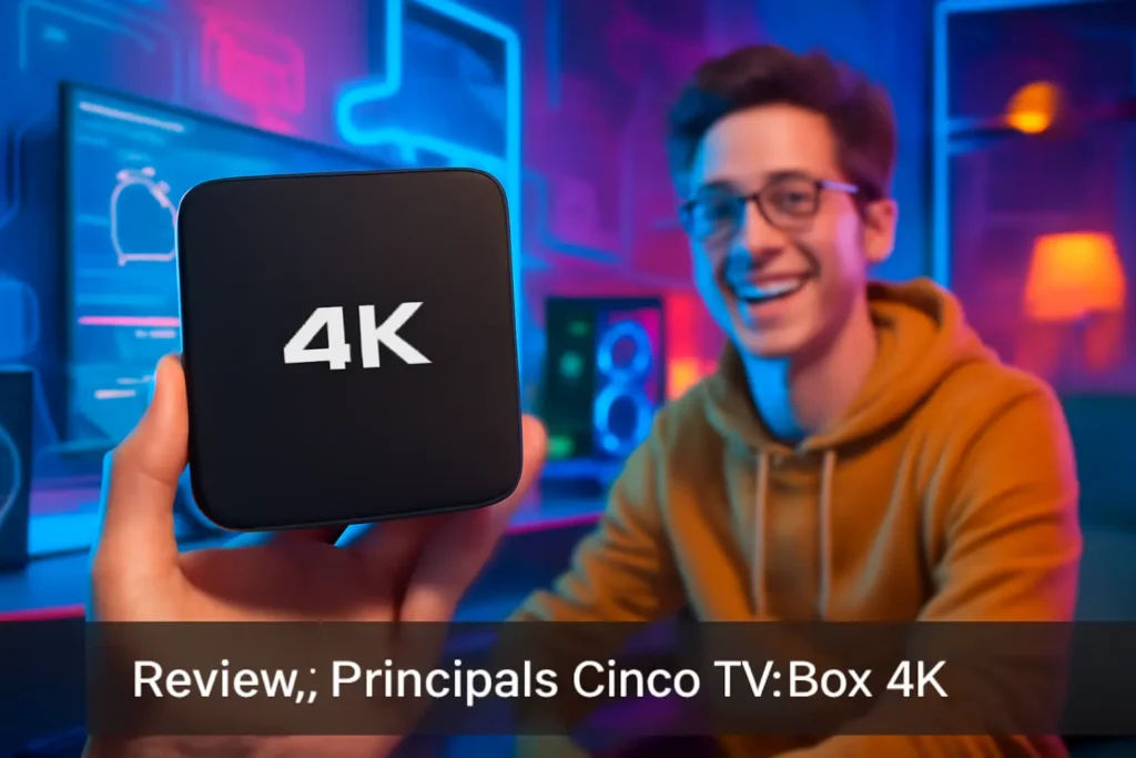 Principais Cinco TV box 4k