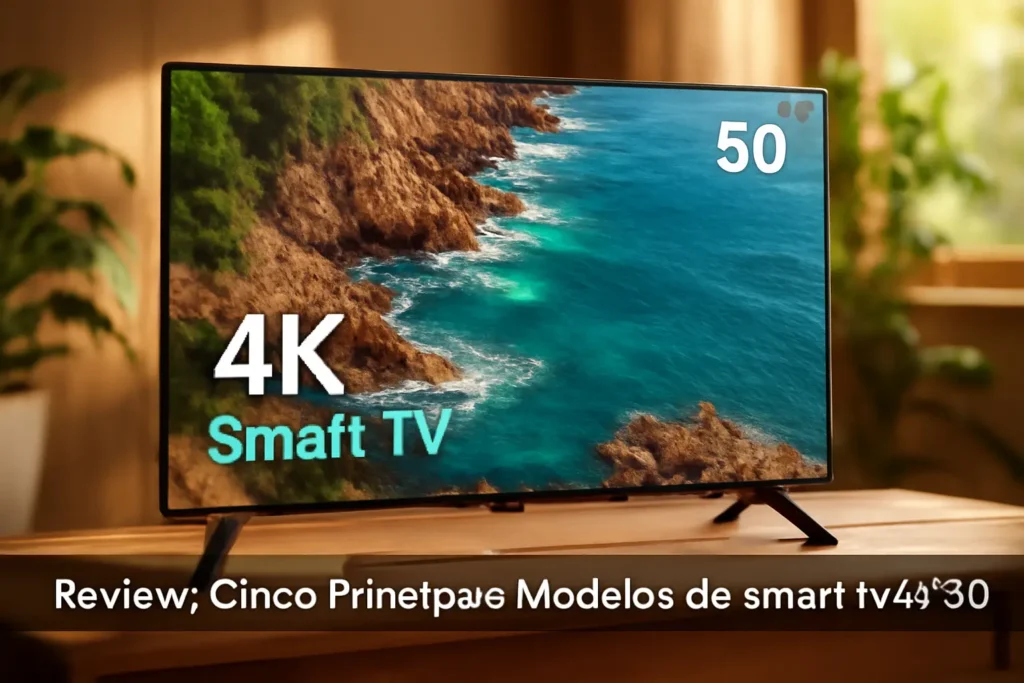Cinco Principais Modelos de smart tv 4k 50