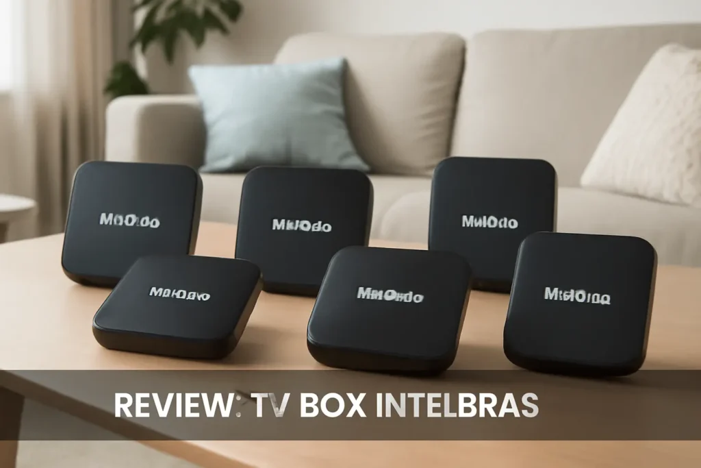 Cinco Principais Modelos de TV box intelbras