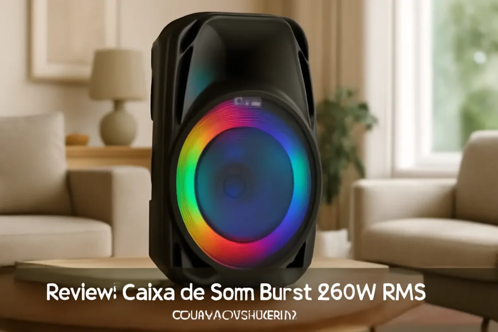 Caixa de Som Burst 850W RMS 15 Pol Pulse - SP404