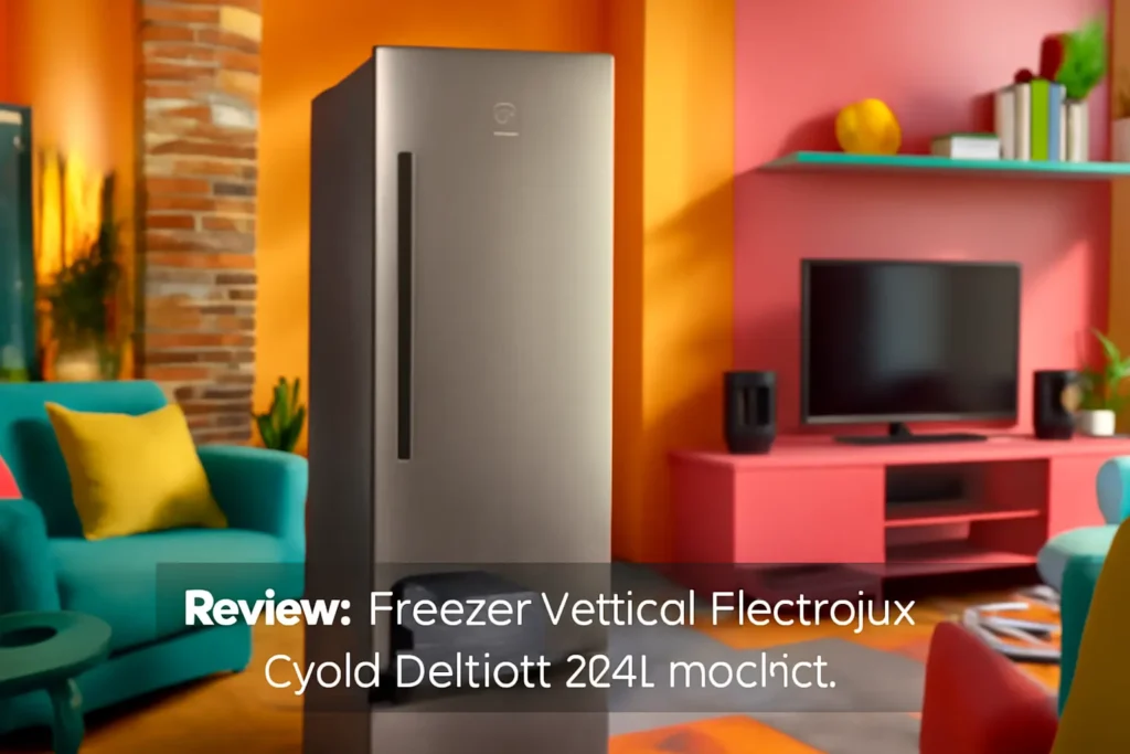 Freezer Vertical Electrolux Cycle Defrost 234L Inverter