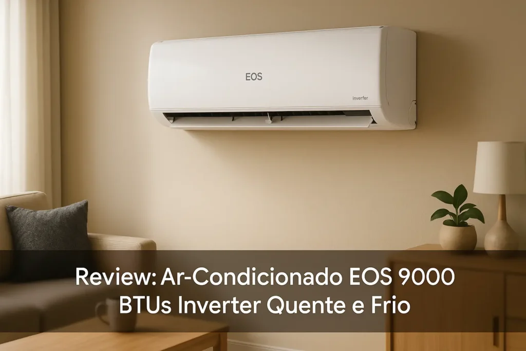 Ar-Condicionado EOS 9000 BTUs Inverter Quente e Frio