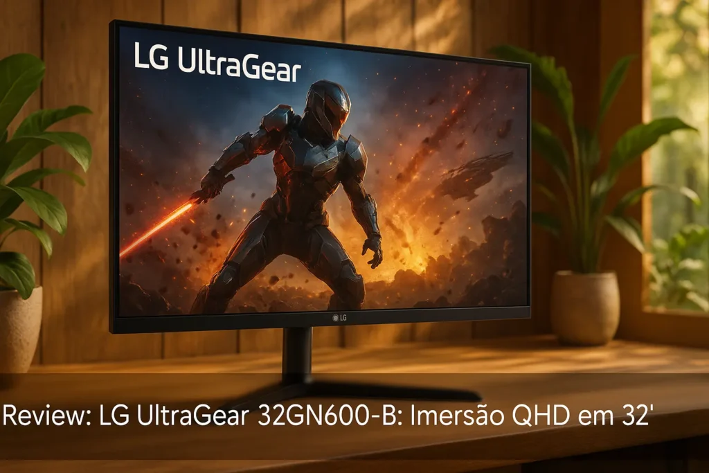 LG Ultragear 32Gn600-B: Imersão QHD em 32”