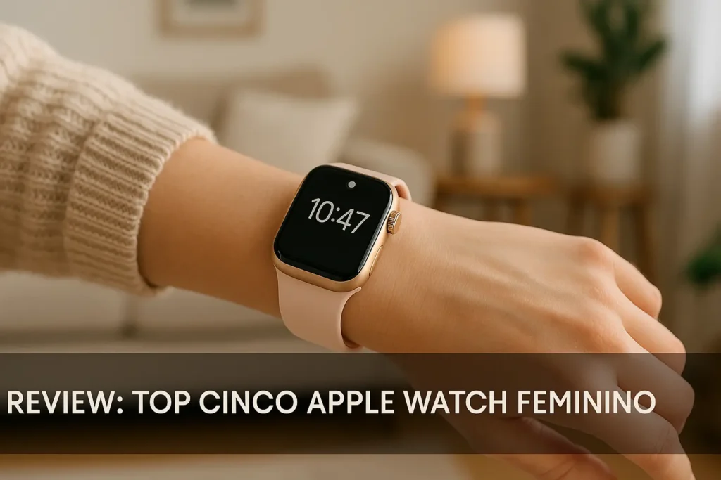 Top Cinco Apple watch feminino
