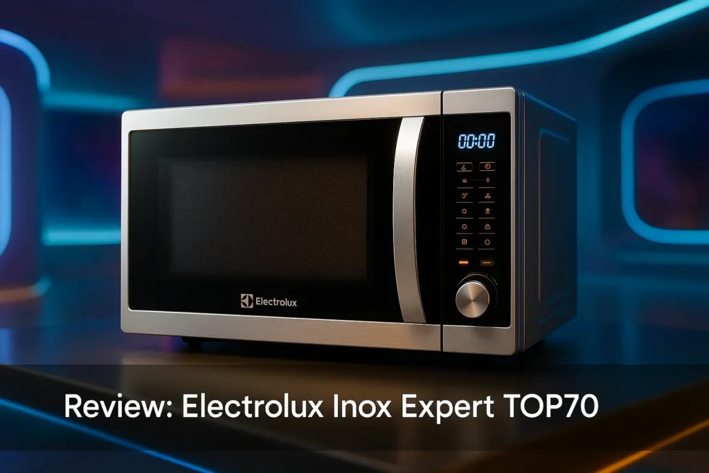 Electrolux Inox Expert TOP70: praticidade e funções inteligentes