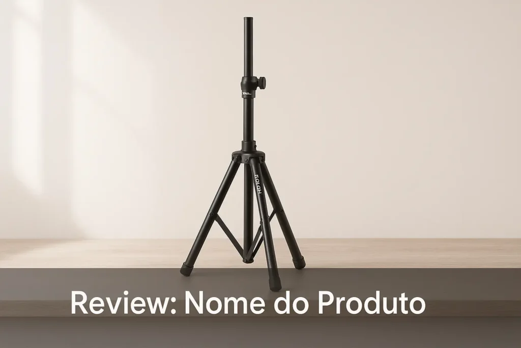 Cinco Melhores Modelos de tripé para Caixa de som Mondial