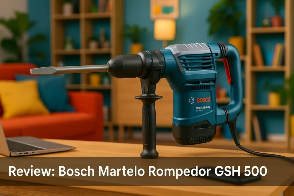 Bosch Martelo Rompedor GSH 500: potência e precisão profissional