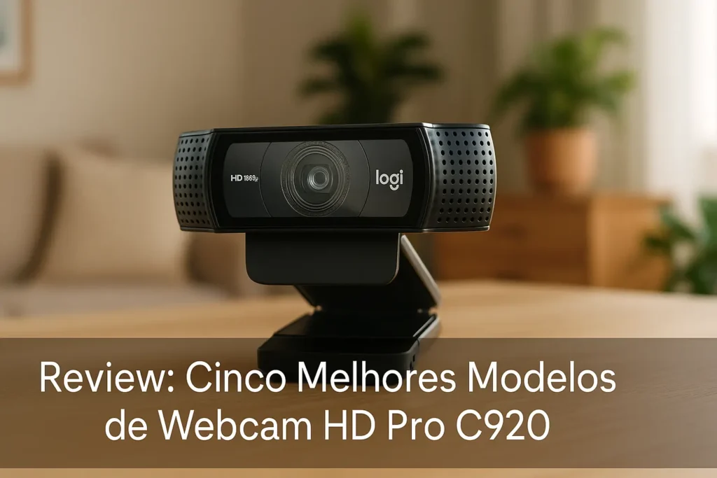 Cinco Melhores Modelos de webcam hd pro c920