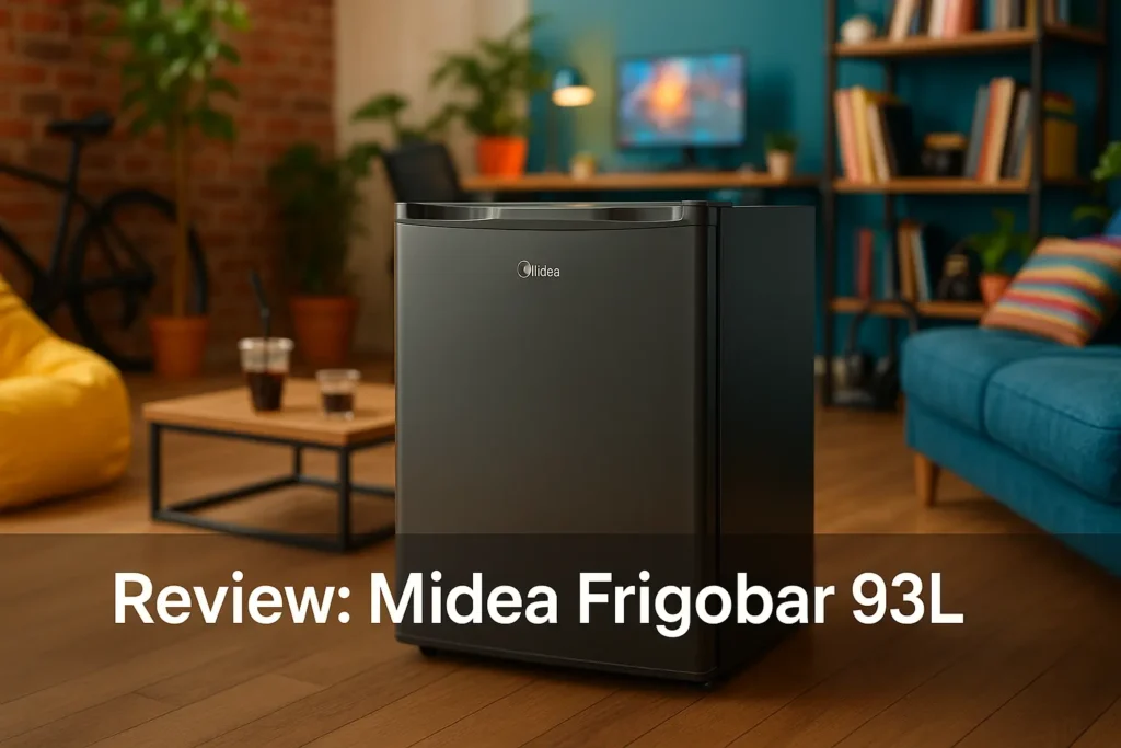 Midea Frigobar 93L: Eficiência Compacta para Qualquer Espaço