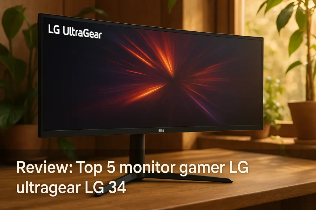 Top 5 monitor gamer LG ultragear LG 34