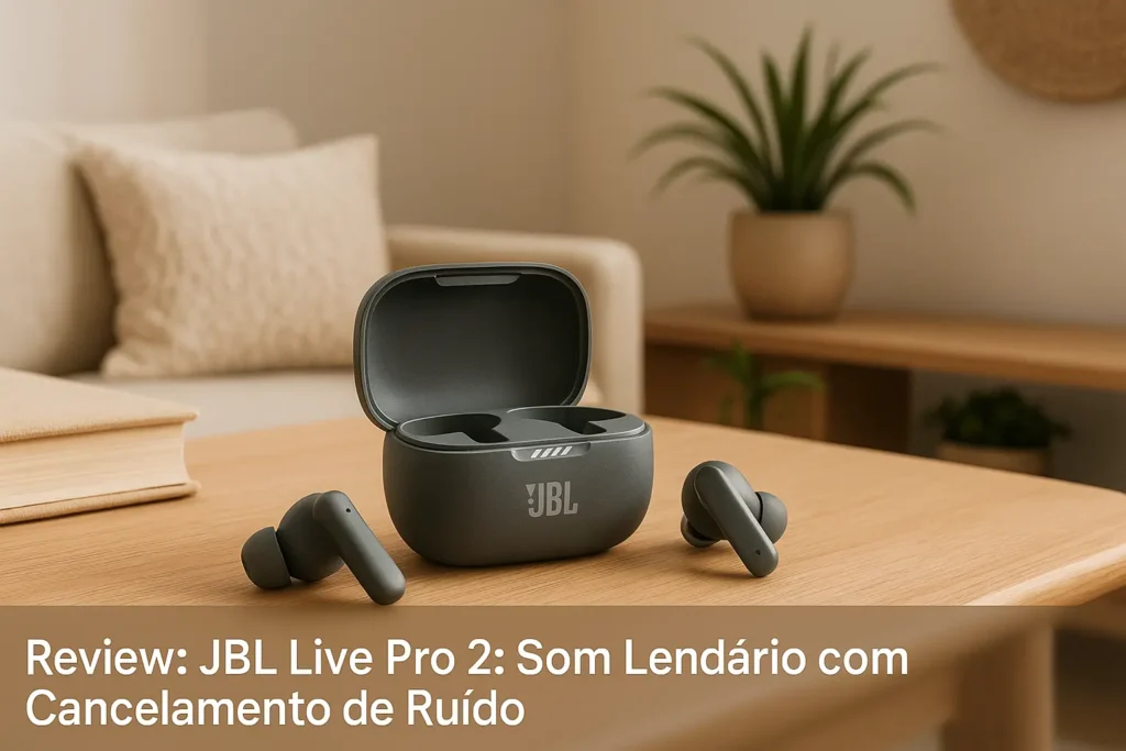 JBL Live Pro 2: Som Lendário com Cancelamento de Ruído