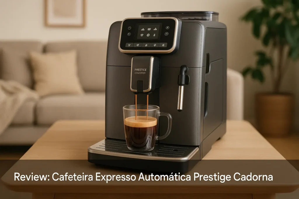 Cafeteira Expresso Automática Prestige Cadorna: Barista em Casa