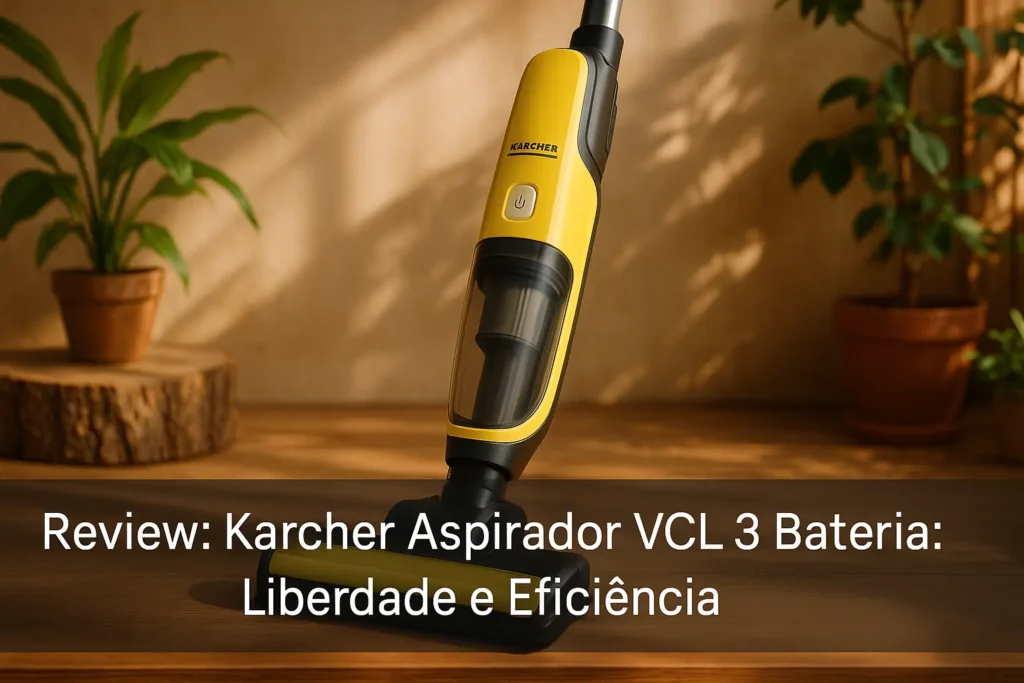 Karcher Aspirador VCL 3 Bateria: Liberdade e Eficiência