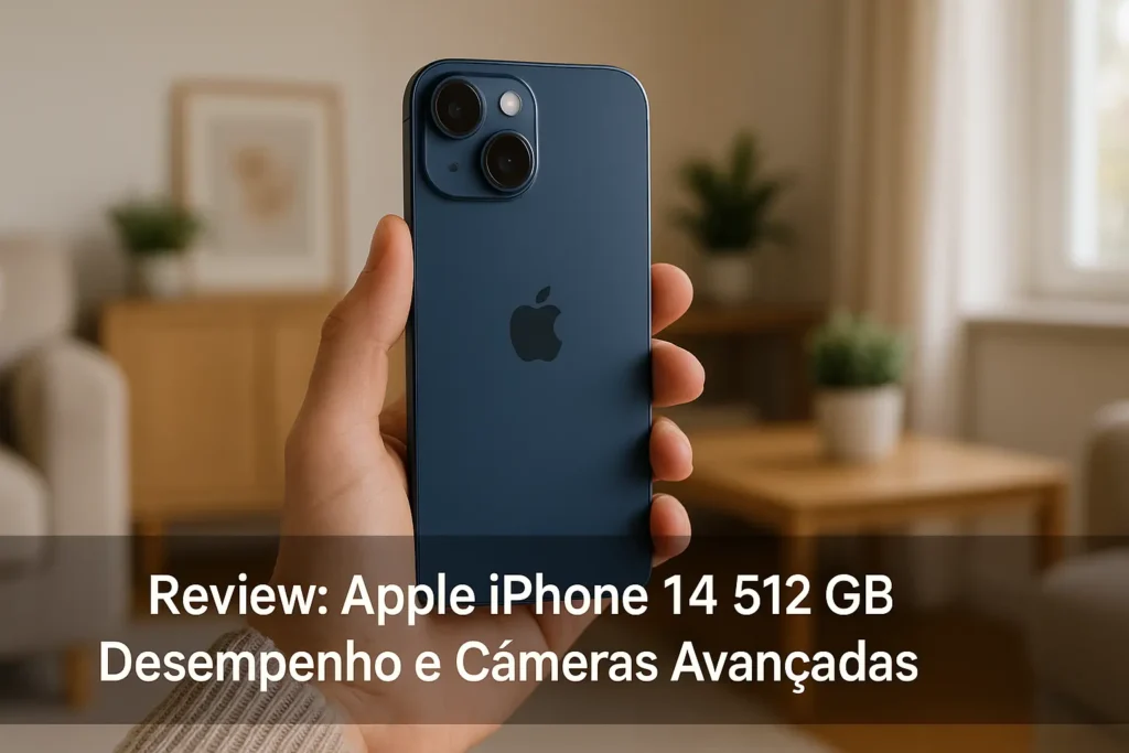 Apple iPhone 14 512 GB: Desempenho e Câmeras Avançadas