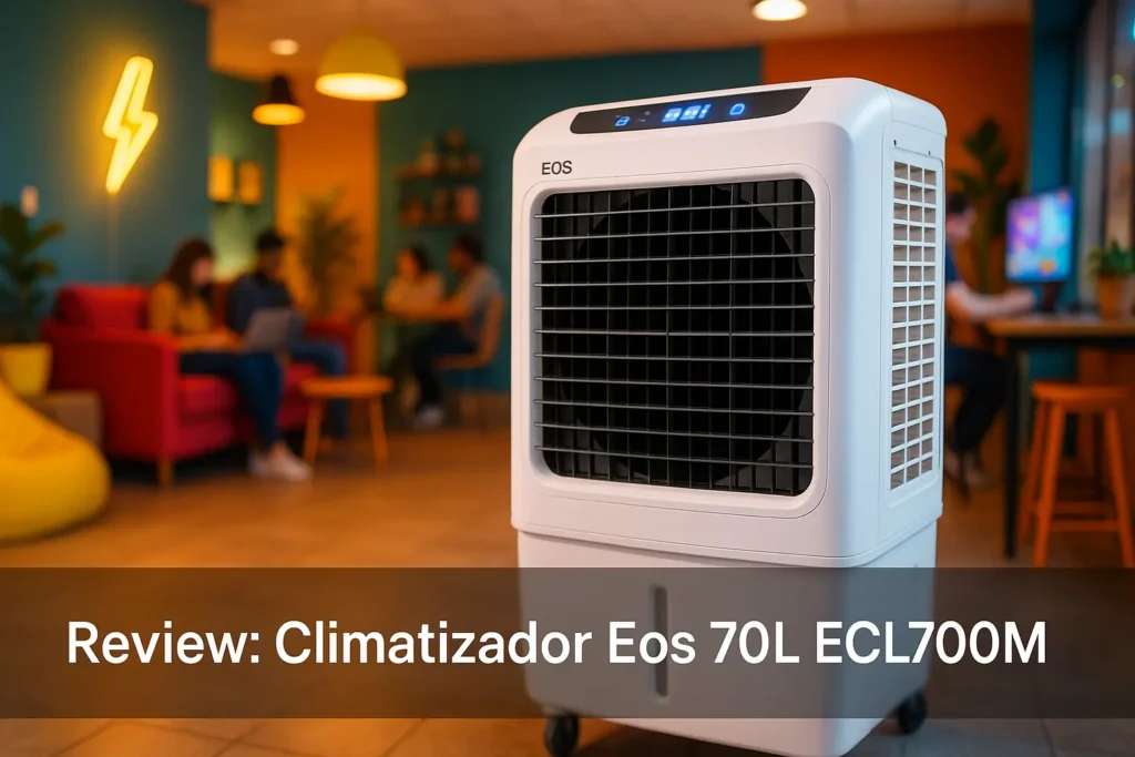 Climatizador Eos 70L ECL700M: Potência e Eficiência para Grandes Ambientes